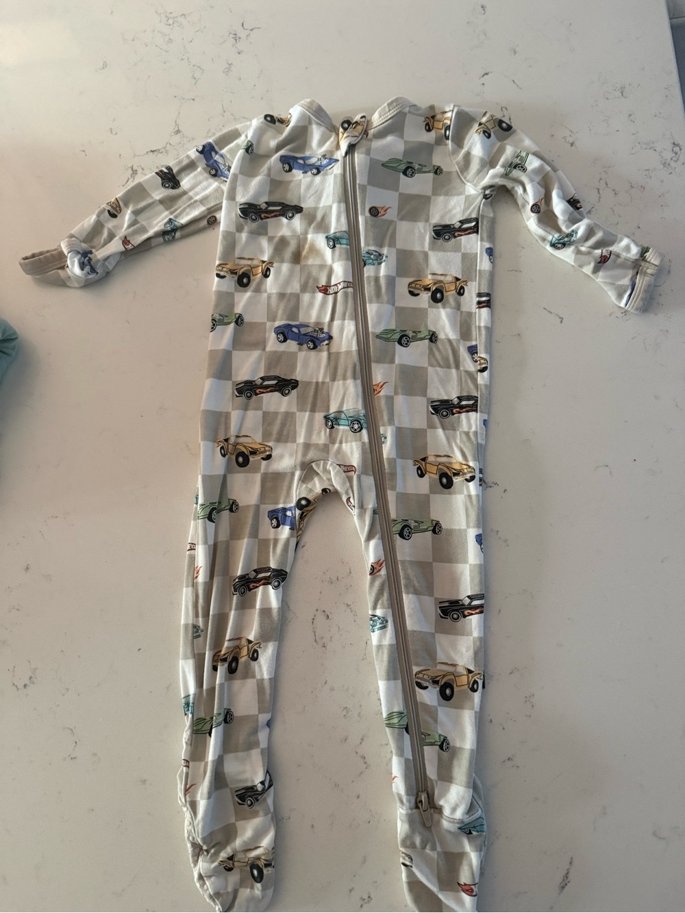 KYTE baby Hotwheels footie
